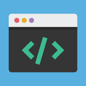 Vector Coding Icon