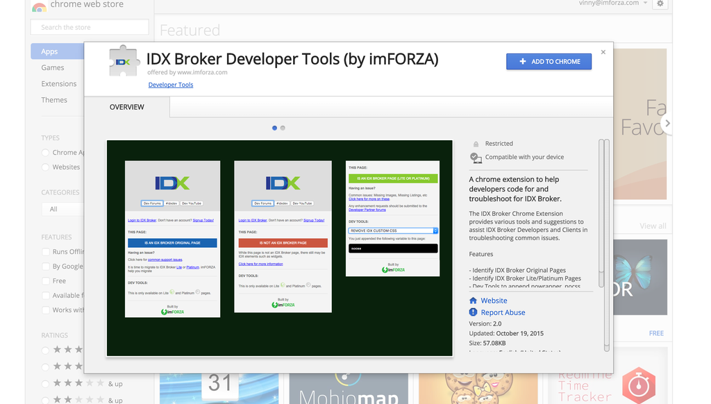 imforza-chrome-extension-idx-broker