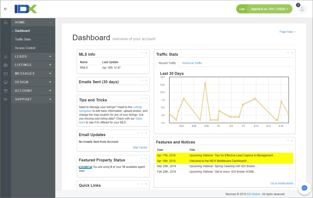 IMPress for IDX Broker - New Features and a New Name - IDX: The Feed